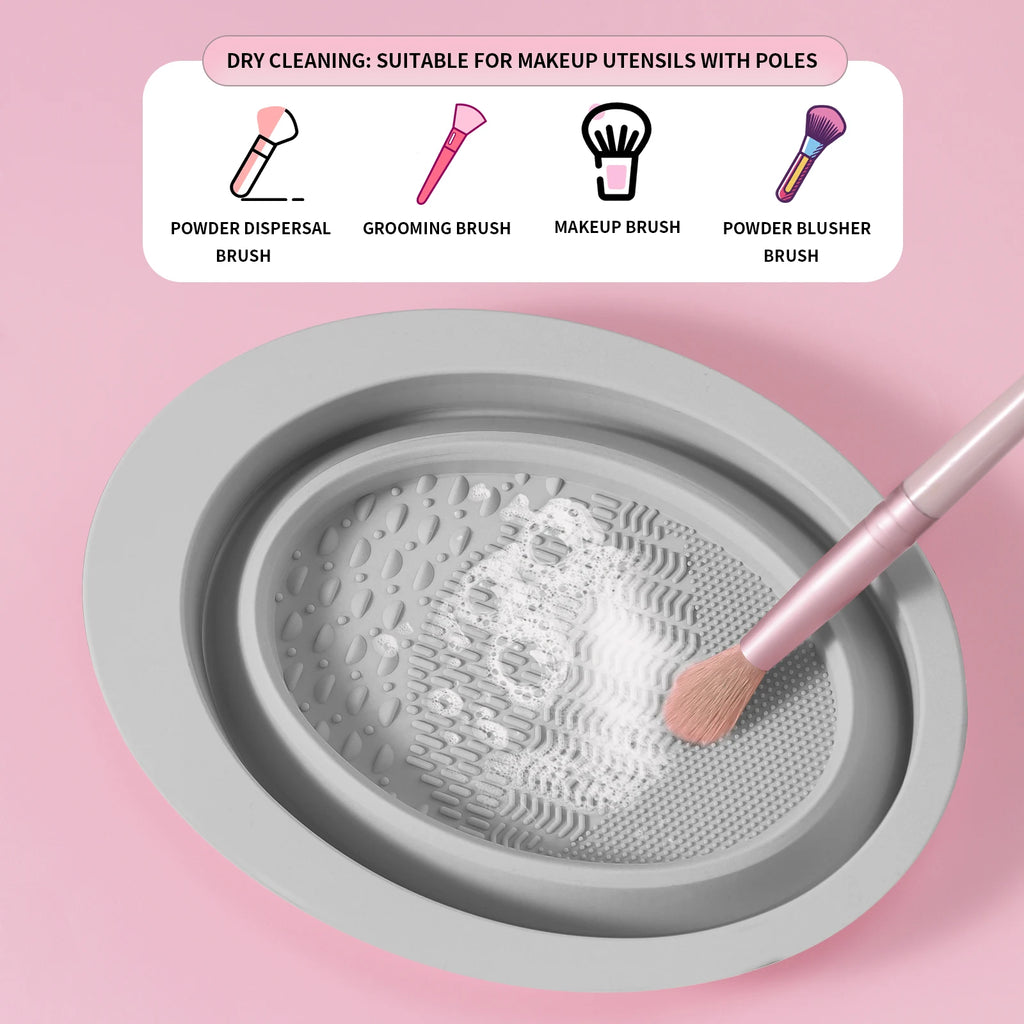 Glow Haven Portable Makeup Brush Cleaner