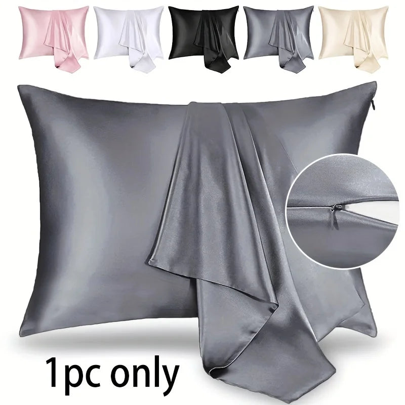 Glow Haven Satin Pillowcase