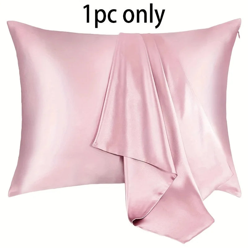 Glow Haven Satin Pillowcase