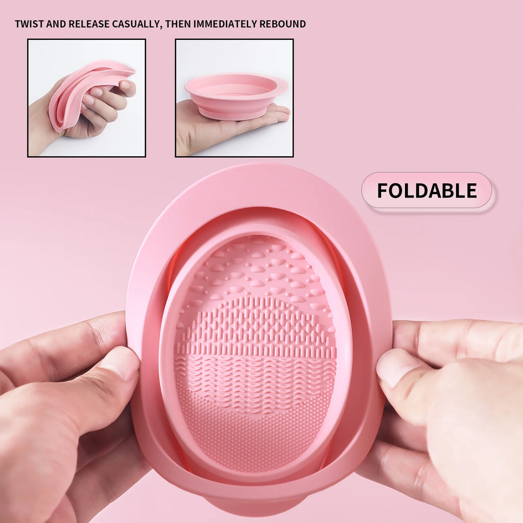 Glow Haven Portable Makeup Brush Cleaner