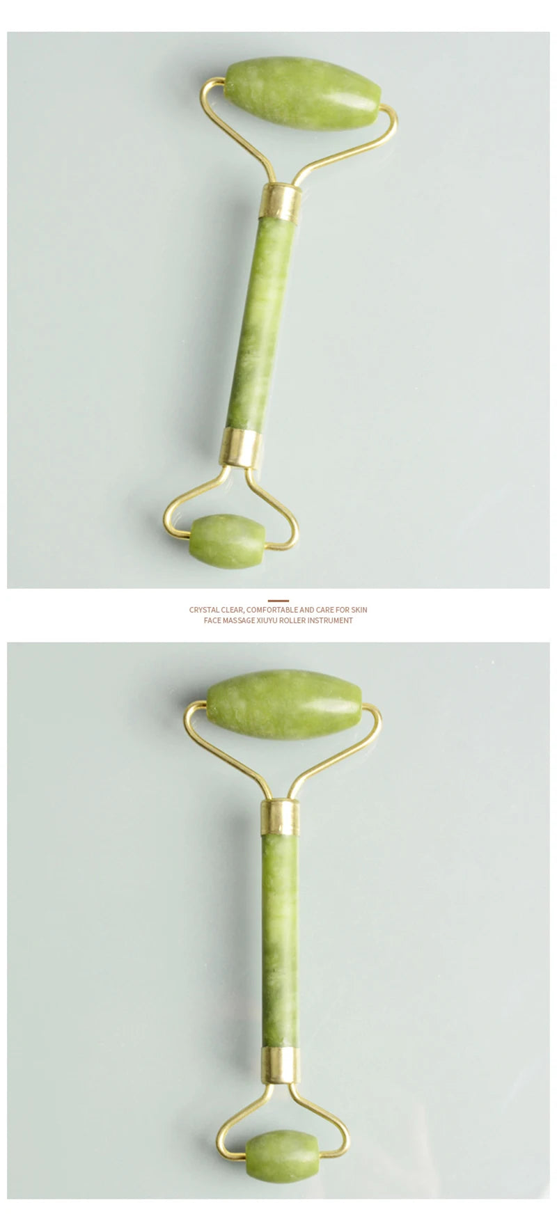 Aesthetic Jade Roller + Gua Sha Set