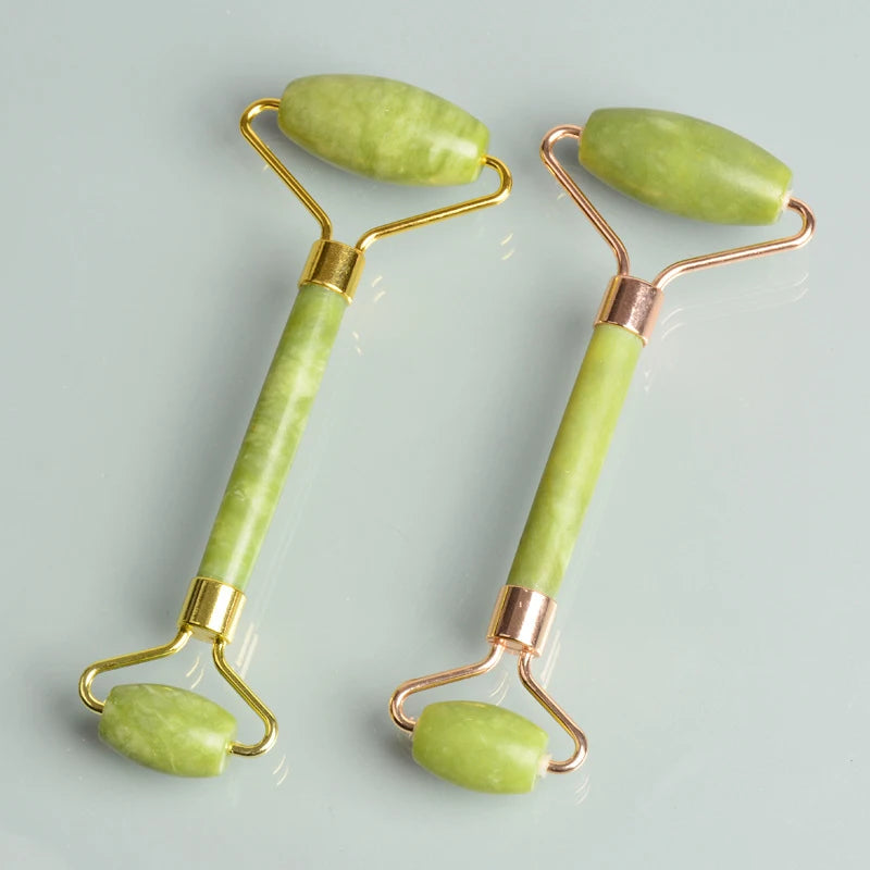 Aesthetic Jade Roller + Gua Sha Set