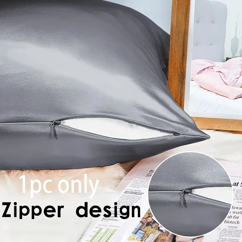 Glow Haven Satin Pillowcase