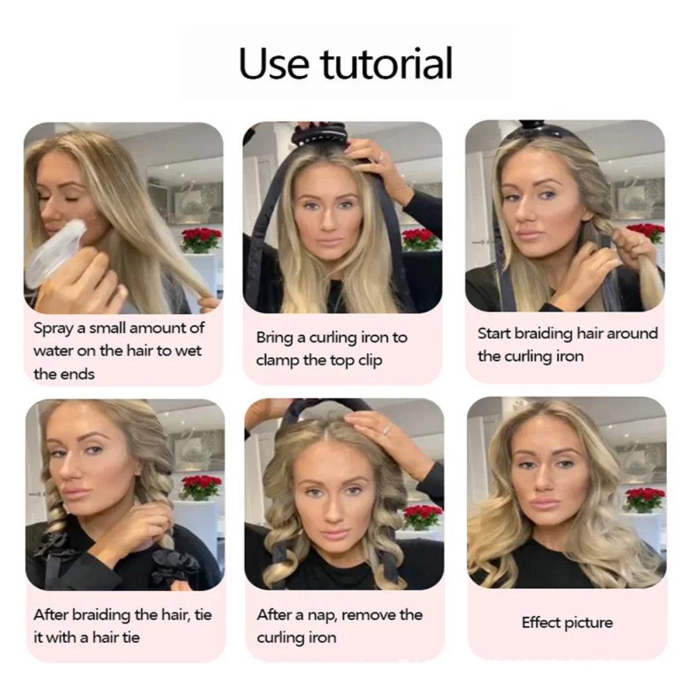 Satin Heatless Curling Ribbon