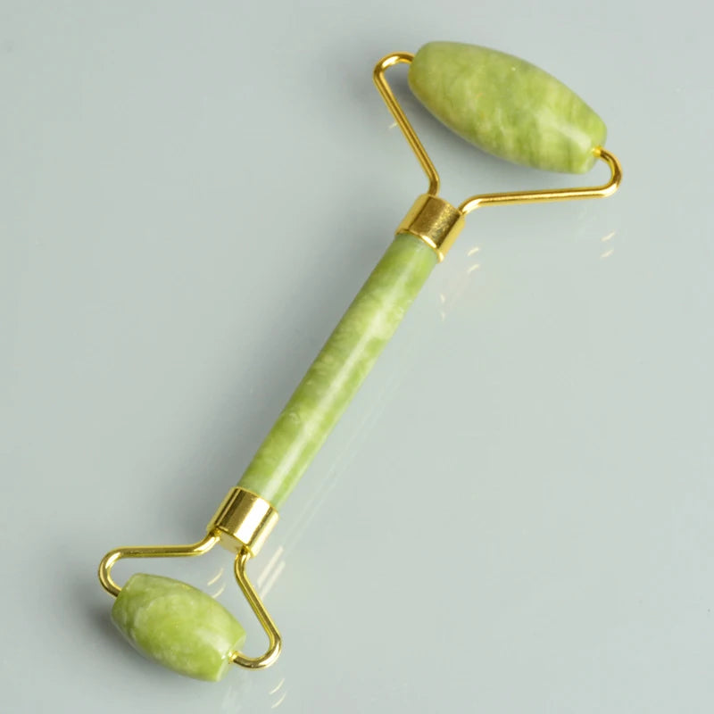 Aesthetic Jade Roller + Gua Sha Set