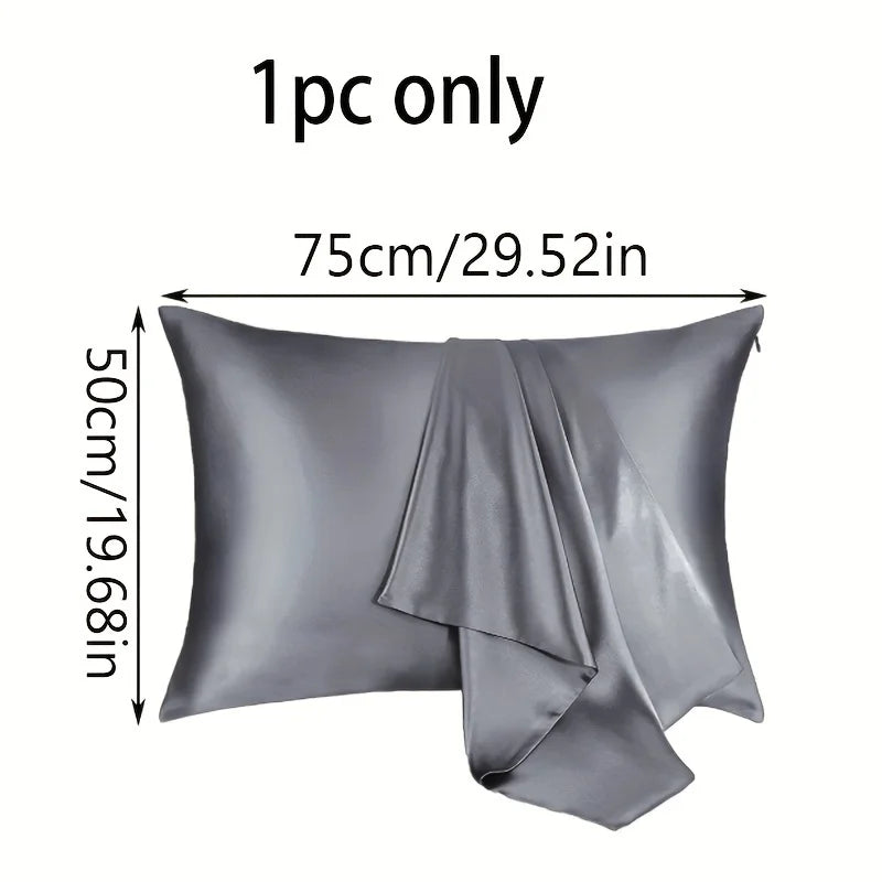 Glow Haven Satin Pillowcase