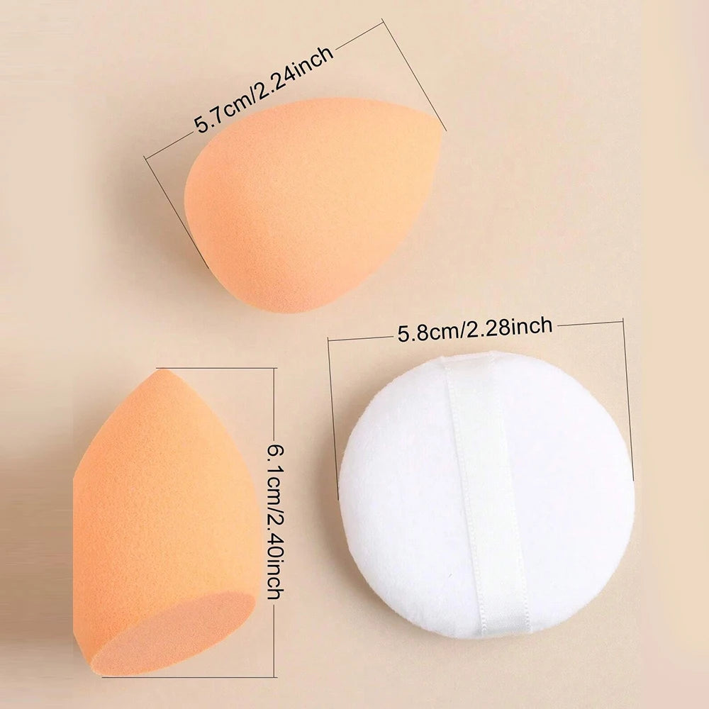 Aesthetic Makeup Brush Set (12-Piece)