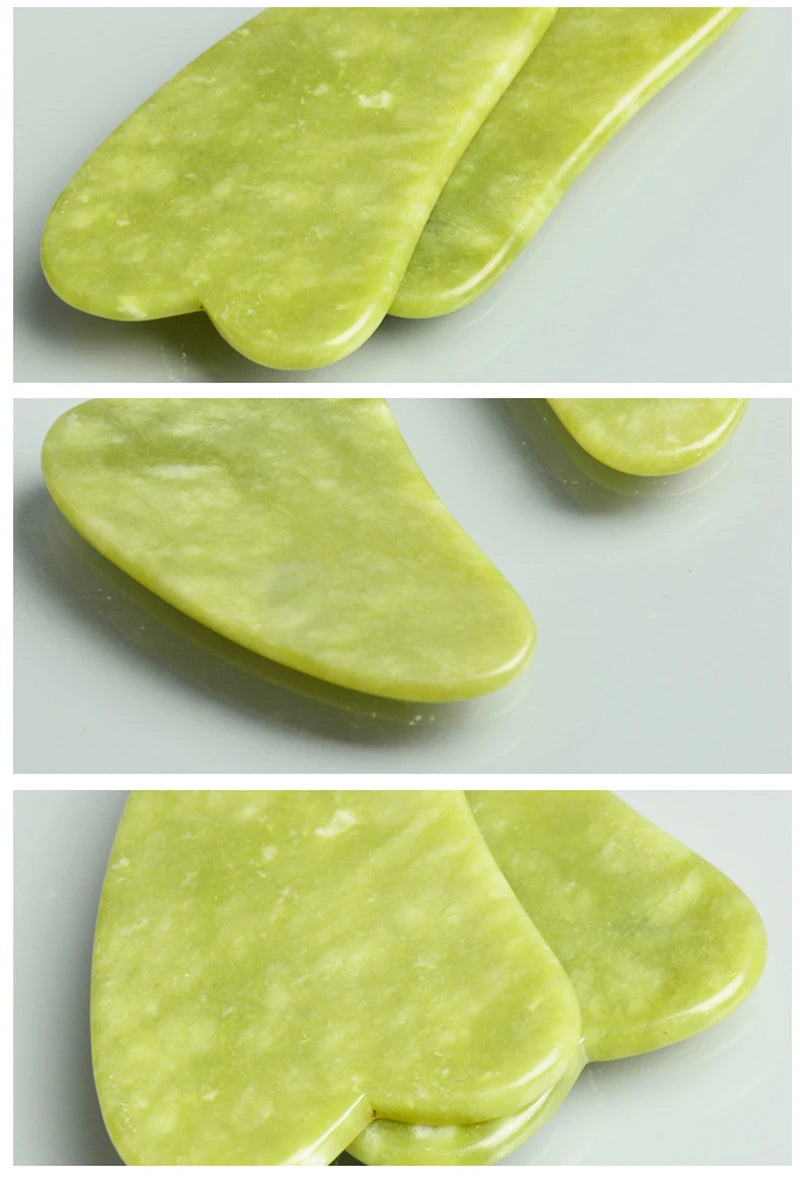 Aesthetic Jade Roller + Gua Sha Set